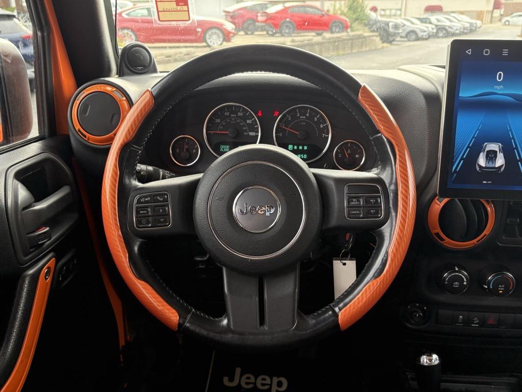 used 2012 Jeep Wrangler Unlimited car, priced at $17,000