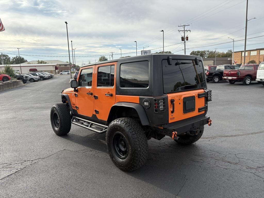 used 2012 Jeep Wrangler Unlimited car, priced at $17,000