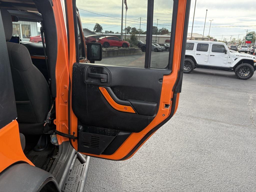 used 2012 Jeep Wrangler Unlimited car, priced at $17,000