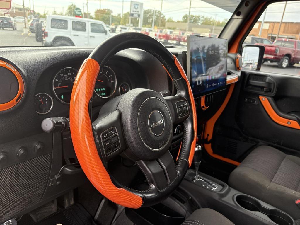 used 2012 Jeep Wrangler Unlimited car, priced at $17,000