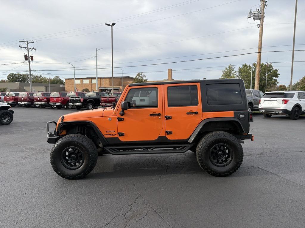 used 2012 Jeep Wrangler Unlimited car, priced at $17,000