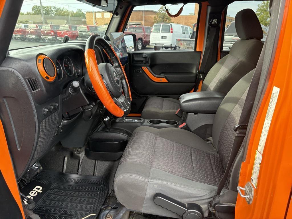 used 2012 Jeep Wrangler Unlimited car, priced at $17,000