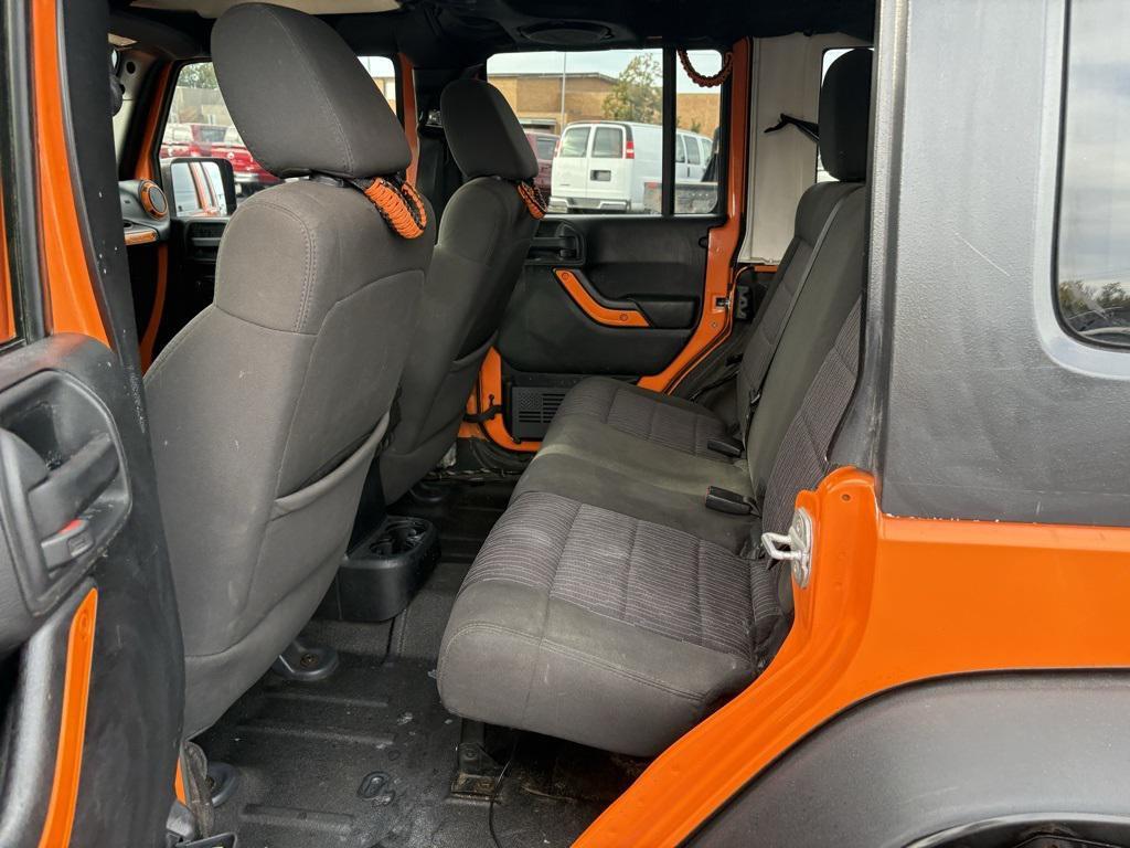 used 2012 Jeep Wrangler Unlimited car, priced at $17,000