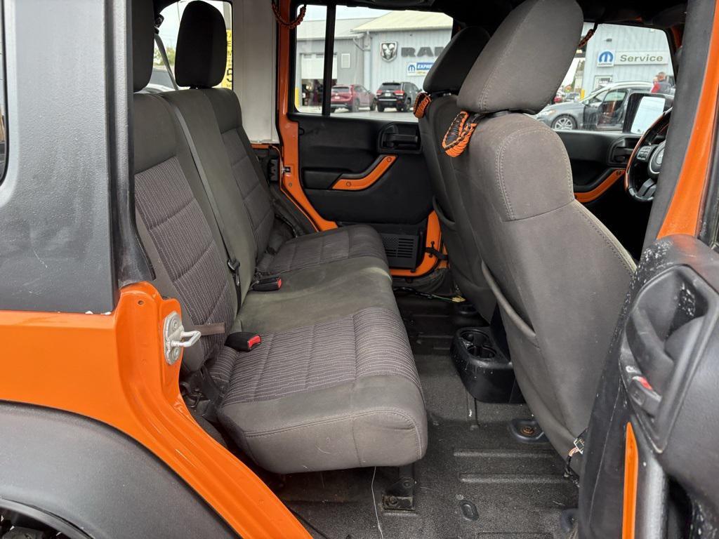 used 2012 Jeep Wrangler Unlimited car, priced at $17,000