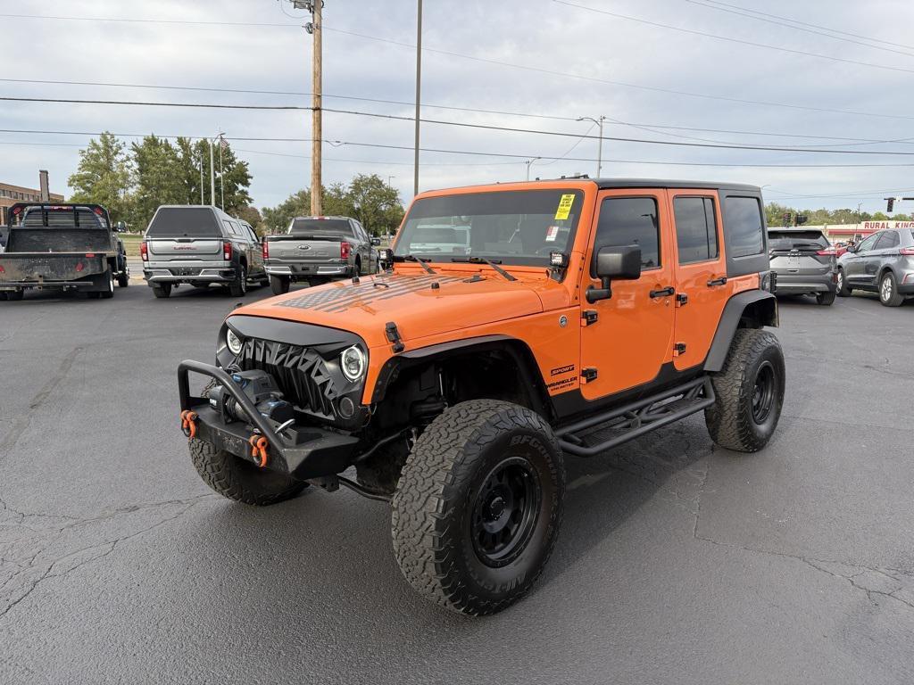 used 2012 Jeep Wrangler Unlimited car, priced at $17,000