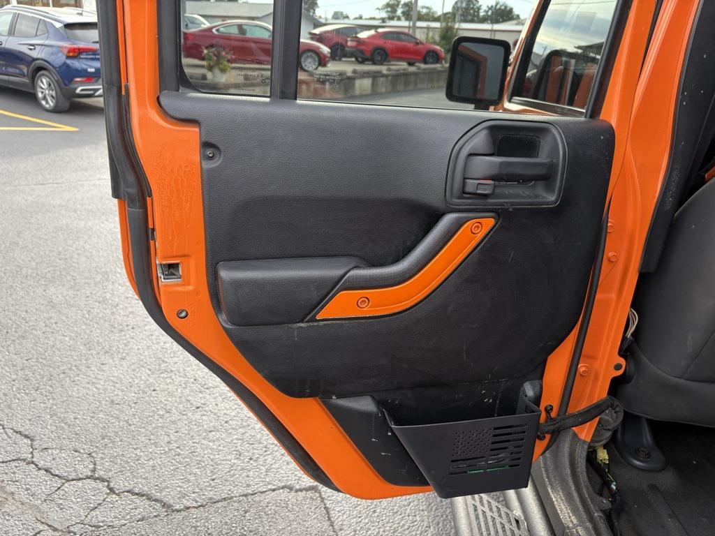 used 2012 Jeep Wrangler Unlimited car, priced at $17,000