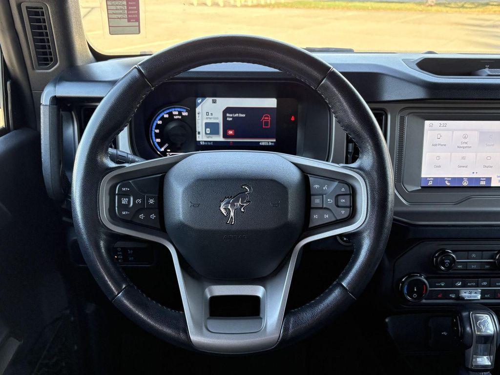used 2022 Ford Bronco car, priced at $37,200