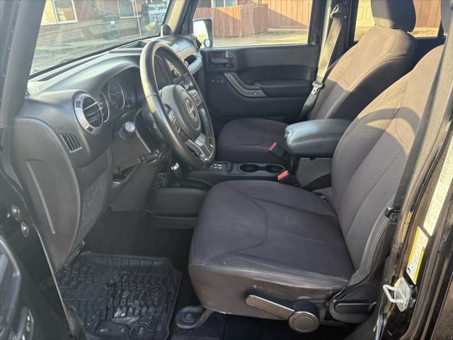 used 2014 Jeep Wrangler Unlimited car, priced at $14,500