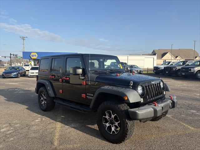 used 2014 Jeep Wrangler Unlimited car, priced at $14,500