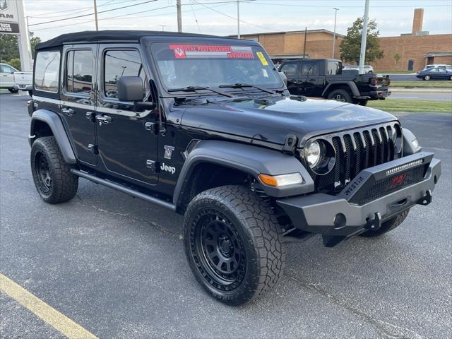 used 2018 Jeep Wrangler Unlimited car, priced at $27,700