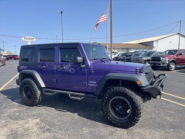 used 2017 Jeep Wrangler Unlimited car, priced at $24,500