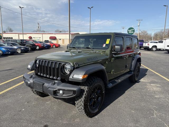 used 2020 Jeep Wrangler Unlimited car, priced at $29,000
