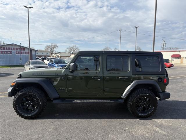 used 2020 Jeep Wrangler Unlimited car, priced at $29,000