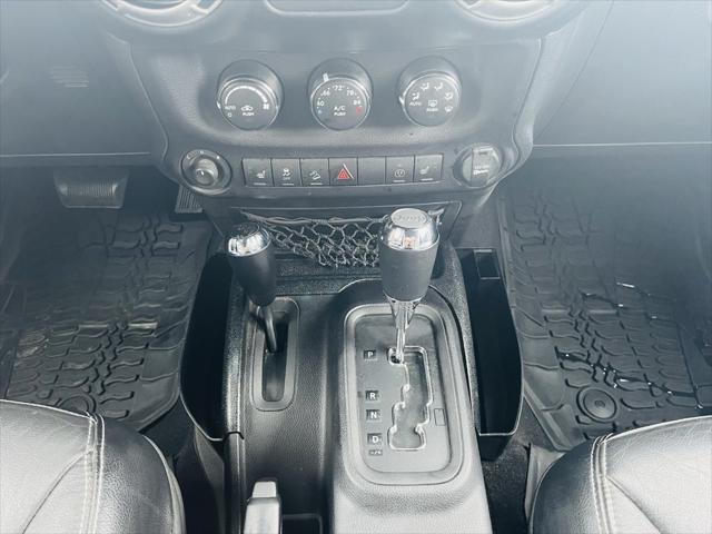 used 2016 Jeep Wrangler Unlimited car, priced at $27,500