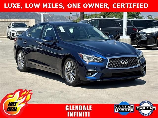 used 2024 INFINITI Q50 car, priced at $33,497