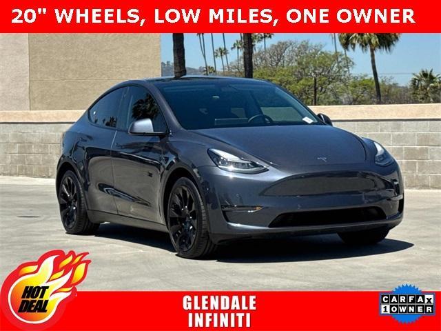 used 2020 Tesla Model Y car, priced at $27,987
