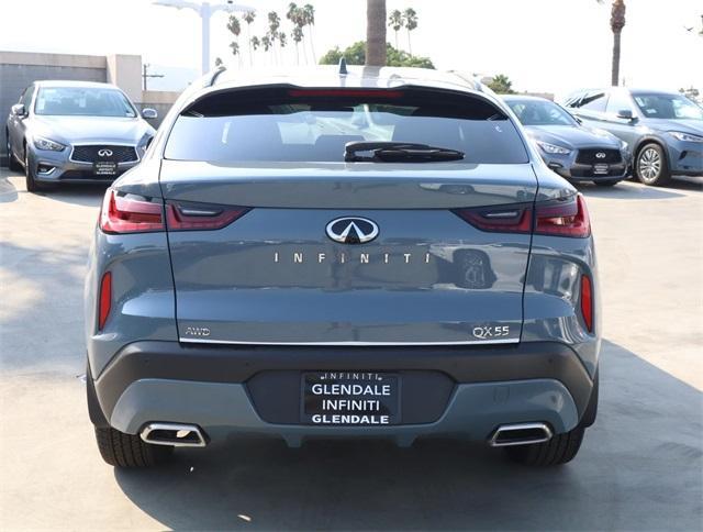 new 2025 INFINITI QX55 car, priced at $52,780