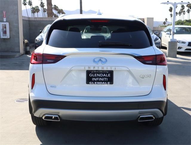 new 2025 INFINITI QX50 car, priced at $49,270