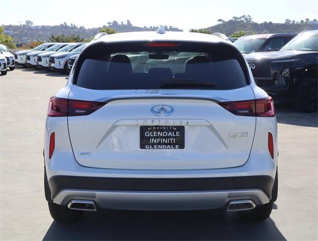 new 2025 INFINITI QX50 car, priced at $54,170