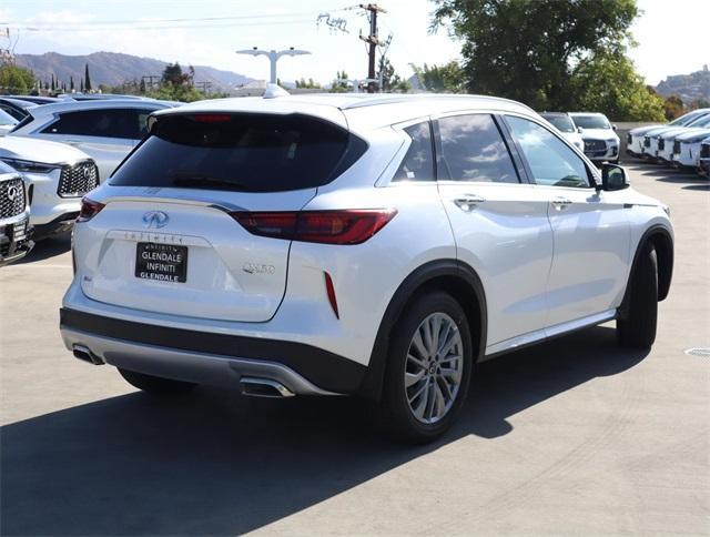 new 2025 INFINITI QX50 car, priced at $54,170