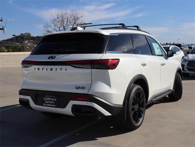 new 2025 INFINITI QX60 car, priced at $58,150