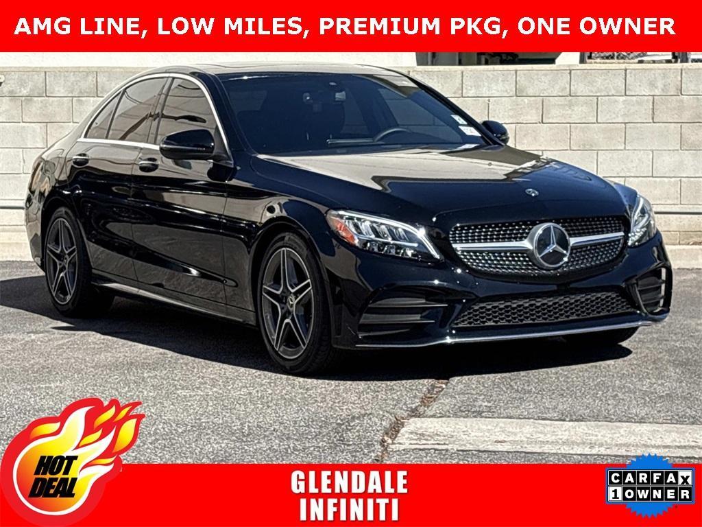 used 2021 Mercedes-Benz C-Class car, priced at $30,497