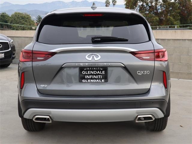 new 2025 INFINITI QX50 car, priced at $44,585