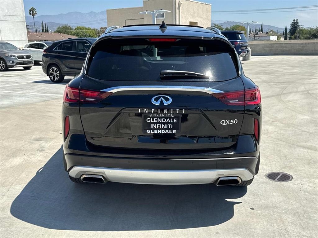 used 2022 INFINITI QX50 car, priced at $28,497