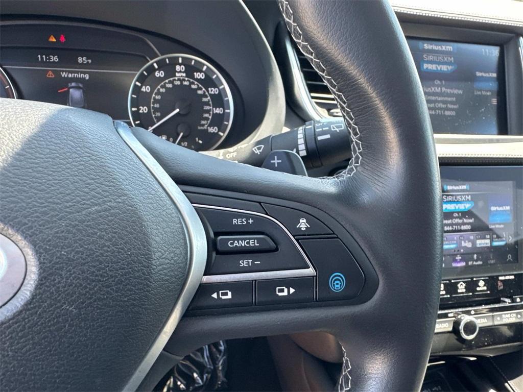 used 2022 INFINITI QX50 car, priced at $28,497