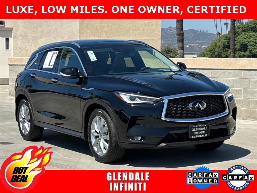 used 2022 INFINITI QX50 car, priced at $28,497