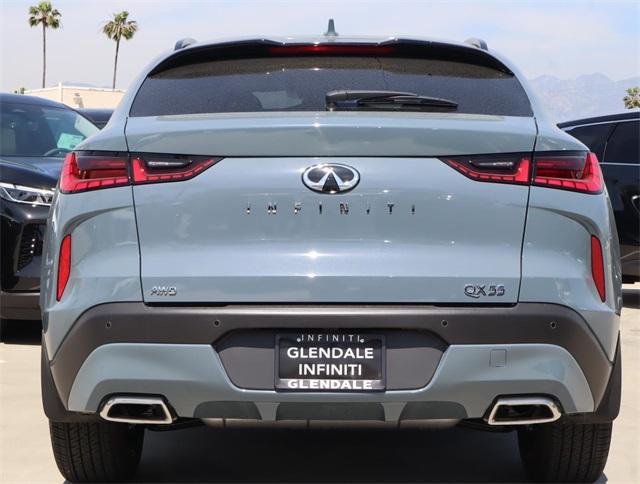 new 2025 INFINITI QX55 car, priced at $57,875