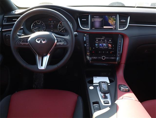 new 2025 INFINITI QX50 car, priced at $53,270