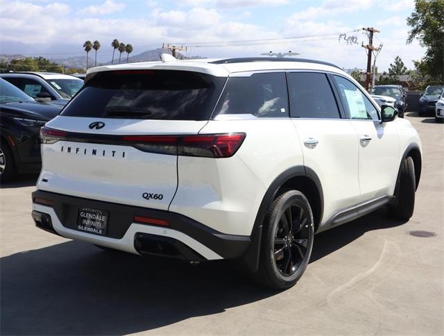 new 2025 INFINITI QX60 car, priced at $62,980