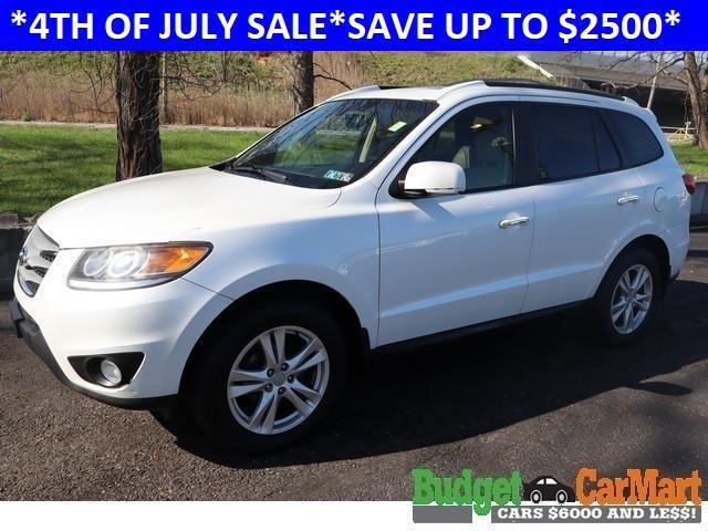 used 2012 Hyundai Santa Fe car, priced at $6,499
