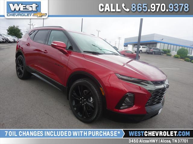 used 2021 Chevrolet Blazer car, priced at $36,995