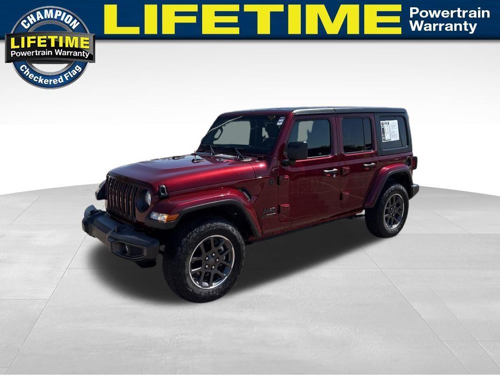 used 2021 Jeep Wrangler Unlimited car, priced at $34,057
