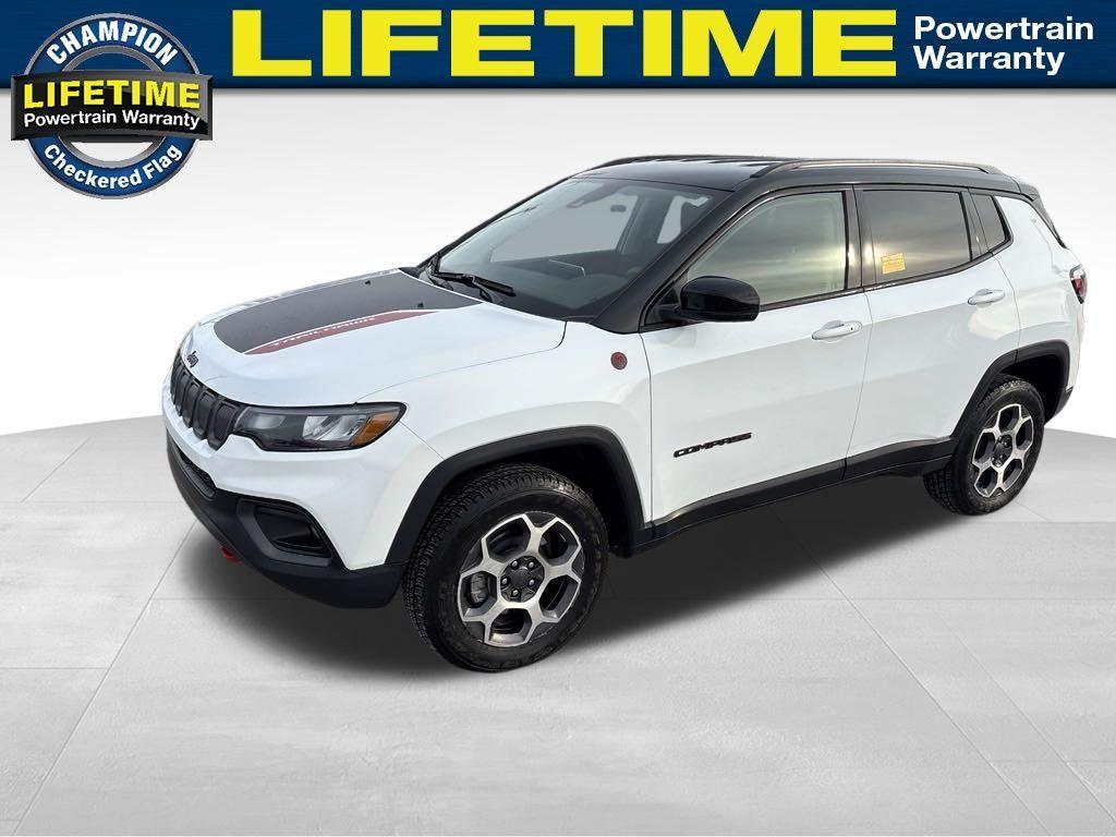 used 2022 Jeep Compass car, priced at $20,999