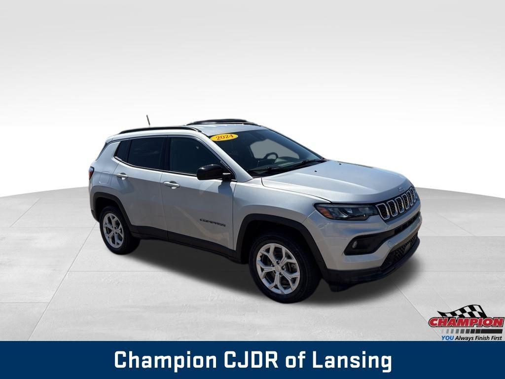 used 2024 Jeep Compass car, priced at $22,499