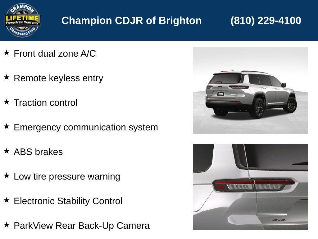 new 2024 Jeep Grand Cherokee L car, priced at $46,108