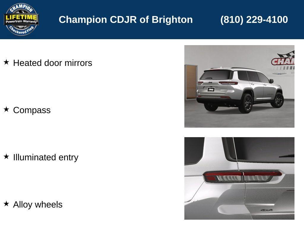 new 2024 Jeep Grand Cherokee L car, priced at $46,108
