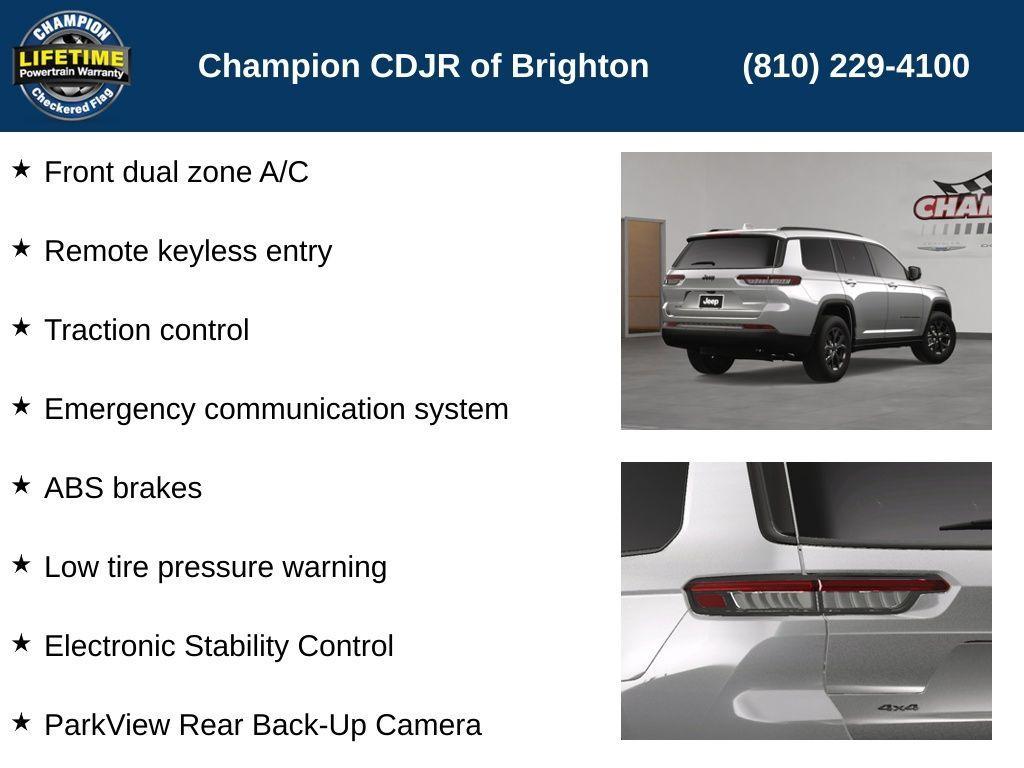 new 2024 Jeep Grand Cherokee L car, priced at $46,108