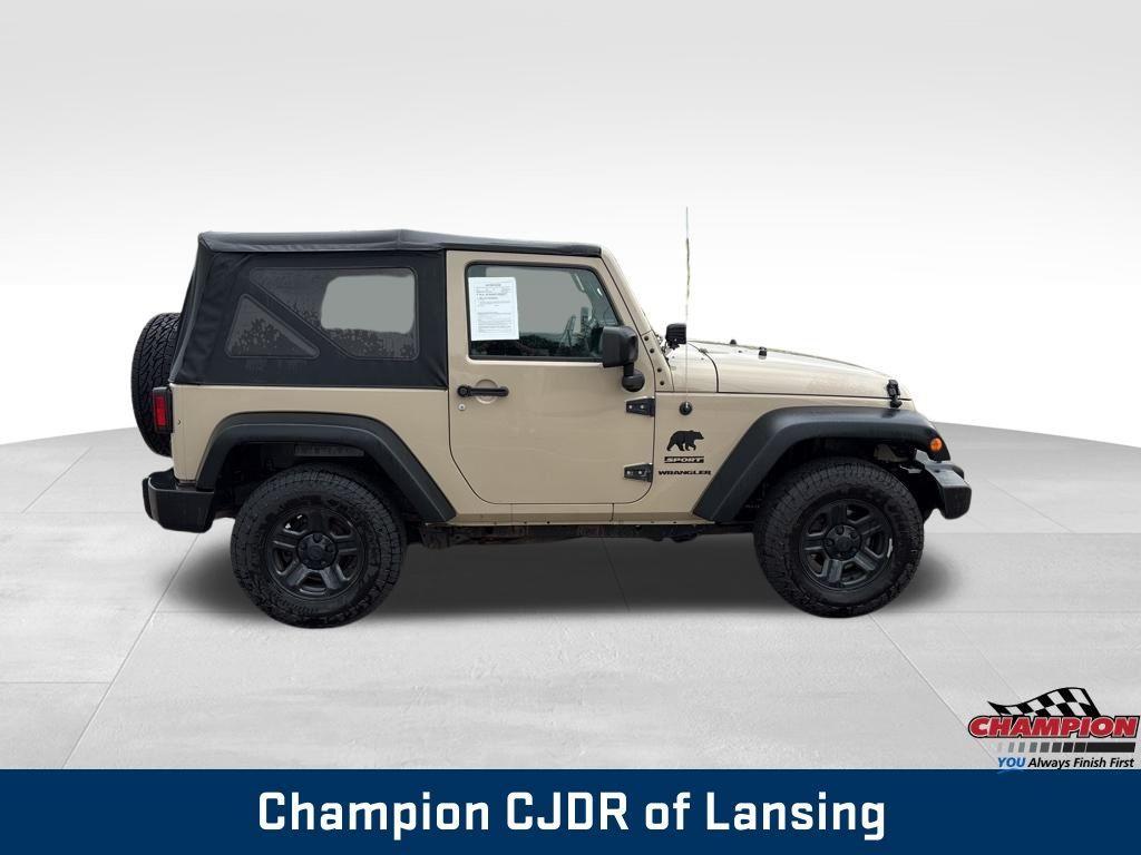 used 2016 Jeep Wrangler car, priced at $13,324