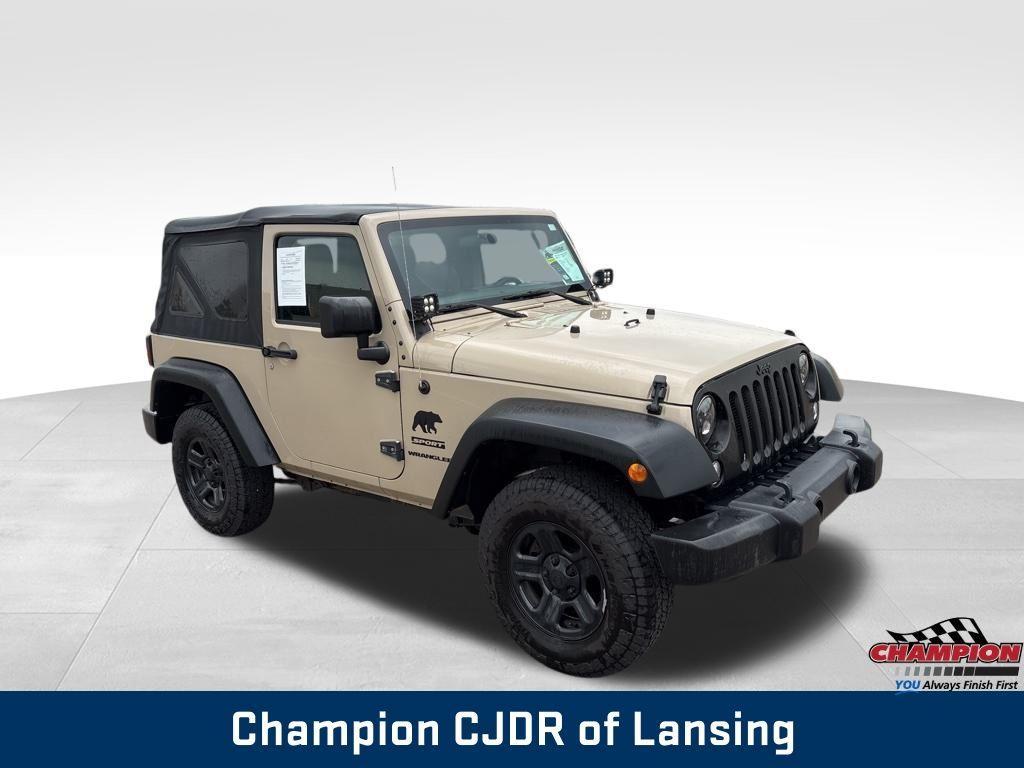 used 2016 Jeep Wrangler car, priced at $13,324