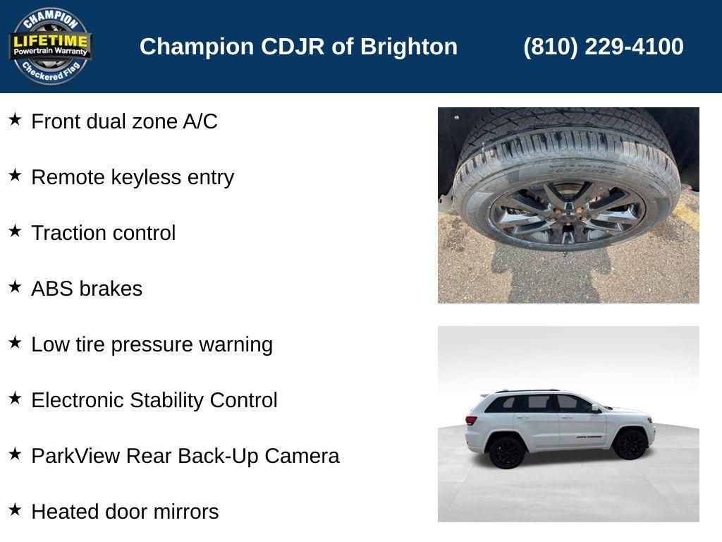 used 2021 Jeep Grand Cherokee car, priced at $26,954