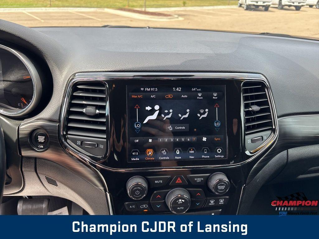used 2021 Jeep Grand Cherokee car, priced at $19,734
