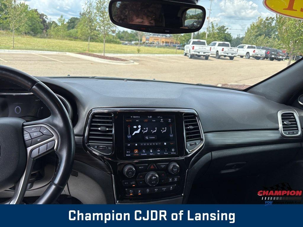 used 2021 Jeep Grand Cherokee car, priced at $19,734