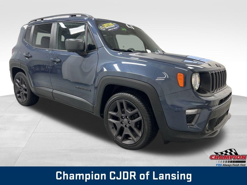 used 2021 Jeep Renegade car, priced at $16,390