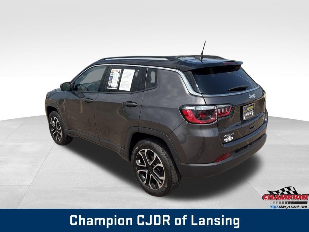 used 2022 Jeep Compass car, priced at $23,354