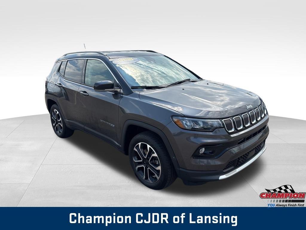 used 2022 Jeep Compass car, priced at $22,954