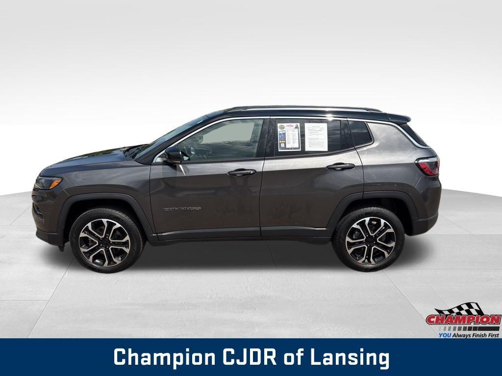 used 2022 Jeep Compass car, priced at $23,354